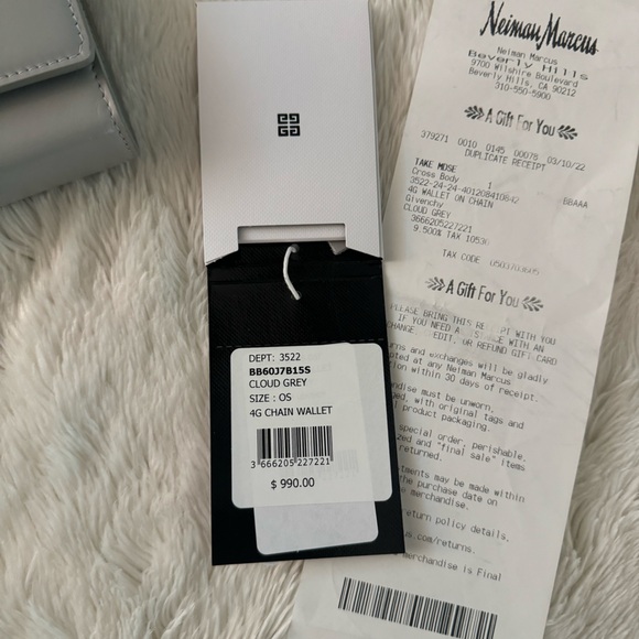 Givenchy Chain Wallet / Cross Body Purse (Brand New) - Picture 7 of 9